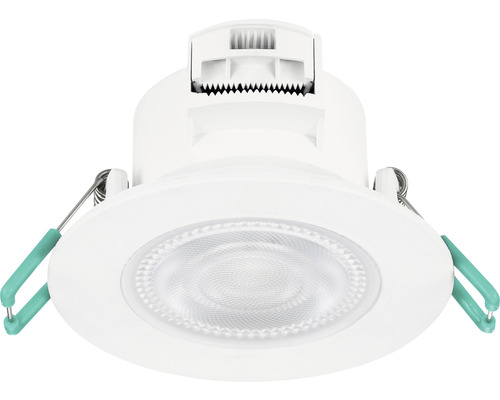 LED-spotlight badrum IP65 5,5W 550 lm justerbar vit 2700/3000/4000 K SylSpot vit Ø 87/68-74 mm 230V