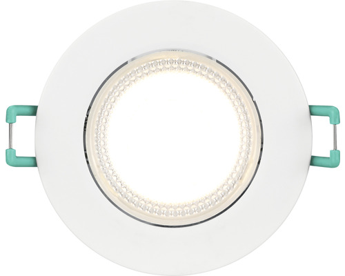 Infälld spotlight med rund form