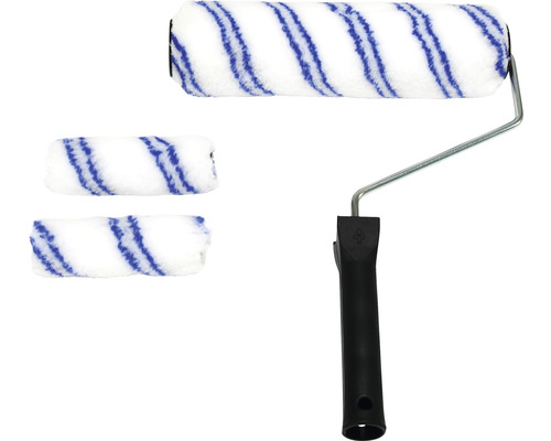 Färgroller med bygel och två extra färgrollers