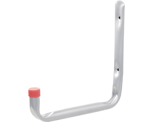 Väggkrok i metall med skyddskåpa