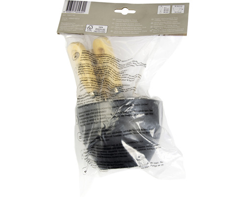 Blomkruka med träskaft i påse