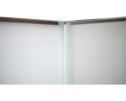 Glasskiva säkerhetsglas PERTURA pontos vit 1000x1000x16