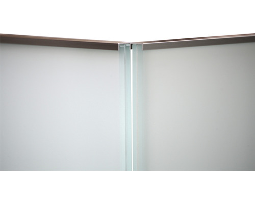 Glasskiva säkerhetsglas PERTURA pontos vit 400x1000x16mm