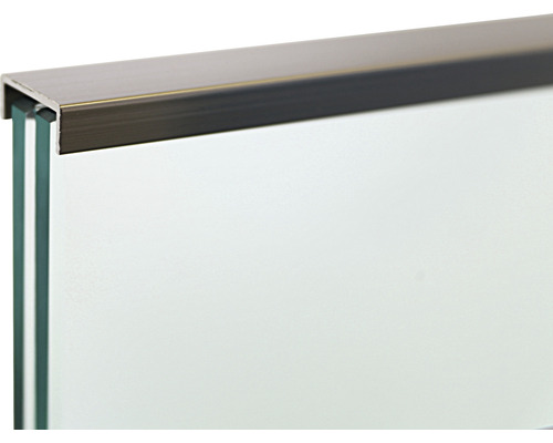 Ledstång PERTURA för pontos silver 20,5x7,5x2000mm