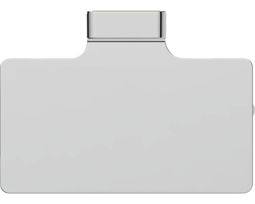 Metallskylt med fäste