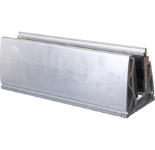 Aluminiumprofil i tvärsnitt
