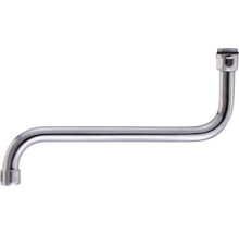 Utloppspip FM MATTSSON svängbar med luftinblandande strålsamlare krom 250 mm 8326126