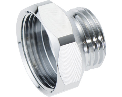 Reduktion med invändig och utvändig gänga