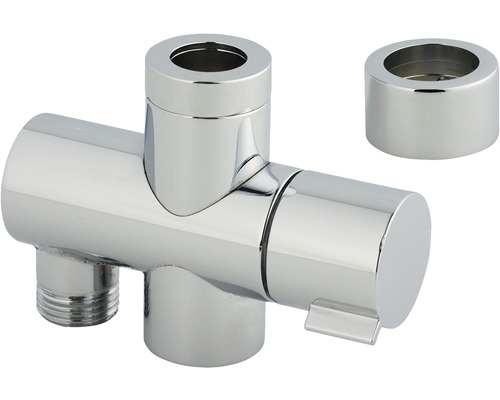 Vinkelventil med rosett