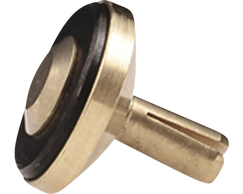 Bottenventil av metall med tätning