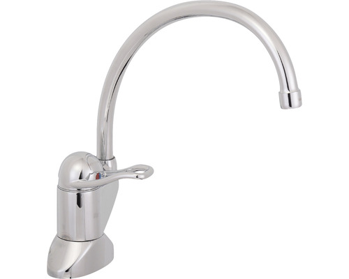 Enkelspaksblandare med svängbar pip