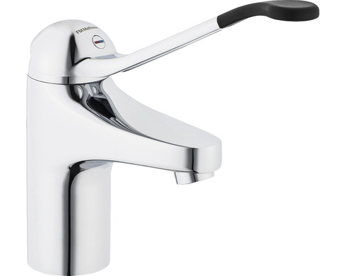 Blandare i förkromat metall med spak