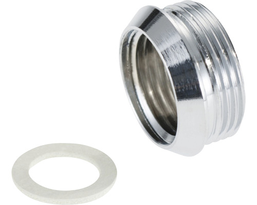 Reducering i mässing med tätning