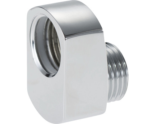 Excenterkoppling FM MATTSSON med tätningsring G15 1/2" förkromad 14 mm c/c 8189012 Vinkelkoppling med gänga
