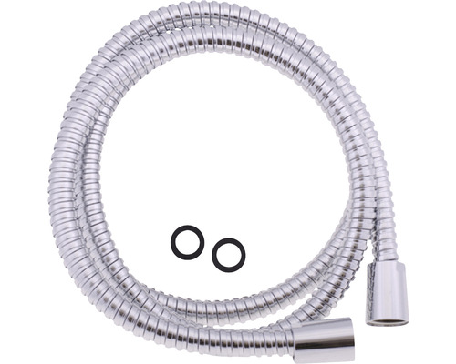 Duschslang av metall med två tätningsringar