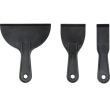 Spackelset med tre plastspacklar