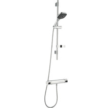 Duschsystem med takdusch och handdusch