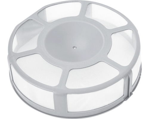 Sikt av plast med nätväv