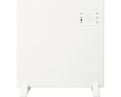 Elektrisk radiator med display och fötter