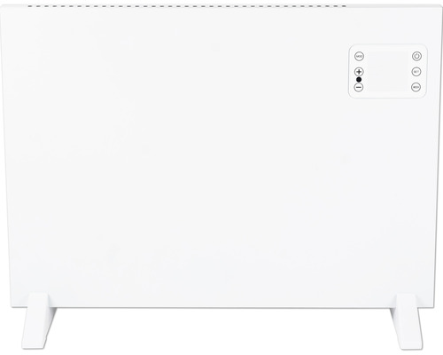 Platt värmeelement med kontrollknappar