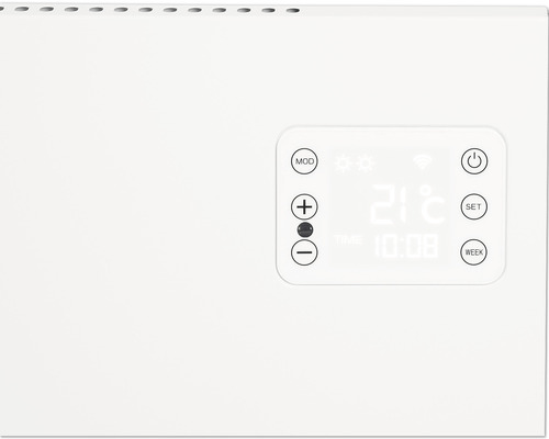 Radiatortermostat med display för temperaturreglering