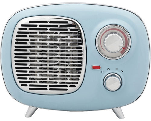 Elektrisk värmefläkt i retrodesign