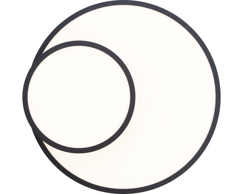 Rund taklampa med två cirklar