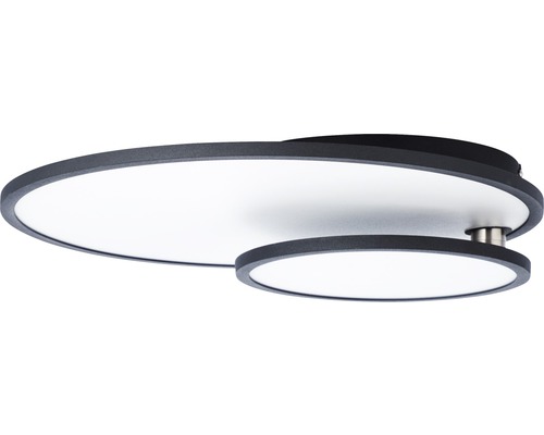 Taklampa med rund form och LED-belysning