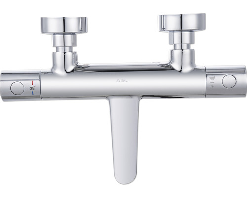 Avital termostatisk duschblandare för väggmontering