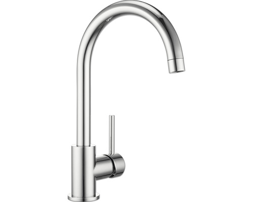 Blandare för diskho av metall