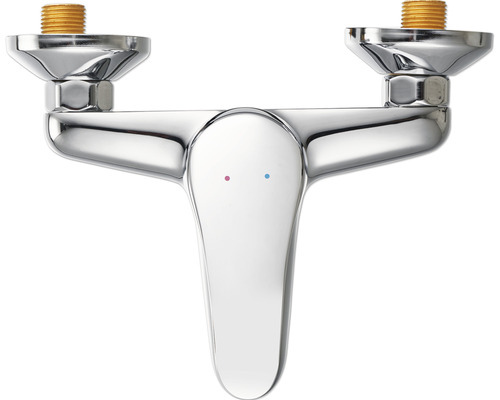 Utanpåliggande armatur för väggmontering med vattenanslutning