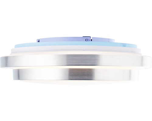 Taklampa av metall och plast