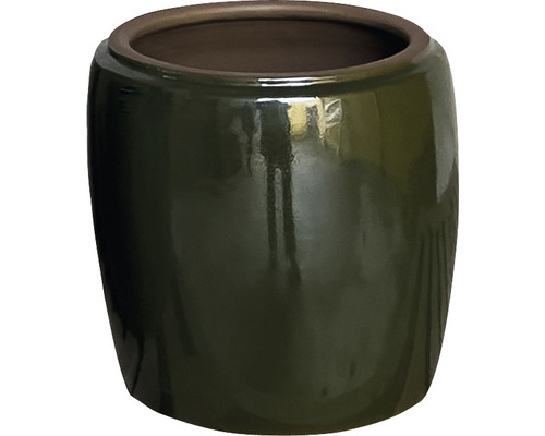 Blomkruka LAFIORA Jia keramik Ø25x25cm grön