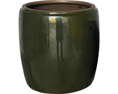 Blomkruka LAFIORA Jia keramik Ø44x45cm grön