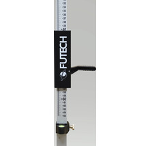 Futech logotyp på avvägningsstång