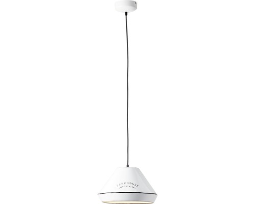 Taklampa i lantlig stil med upphängning