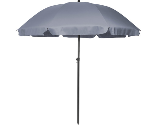 Grått parasoll med markspett