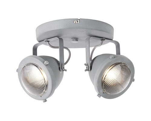 Taklampa med två spotlights