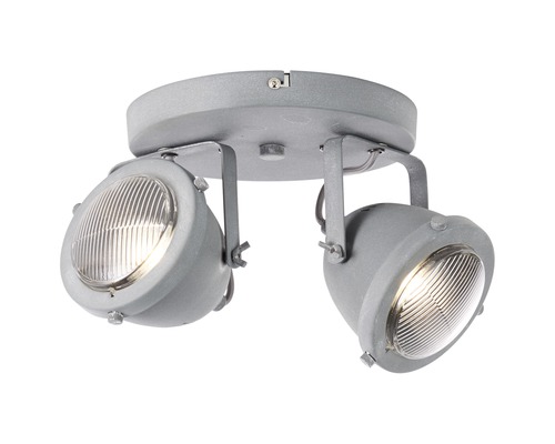 Taklampa med två spotlights