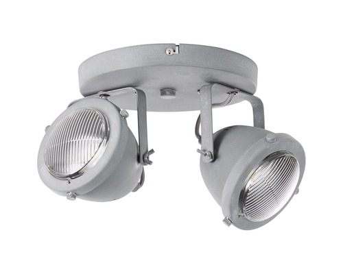 Taklampa med två spotlights