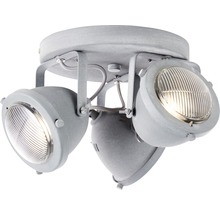 Taklampa med tre spotlights