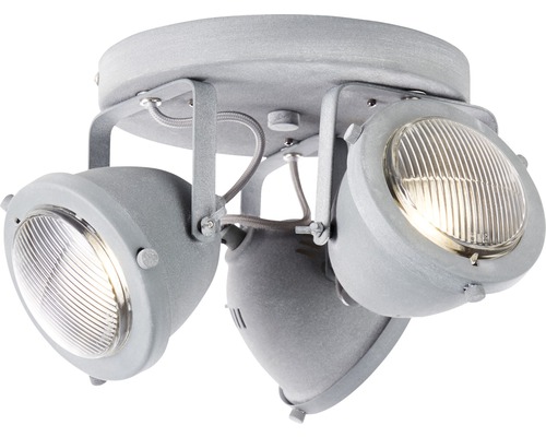 Taklampa med tre spotlights