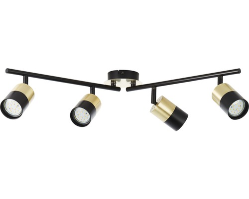 Taklampa med fyra spotlights
