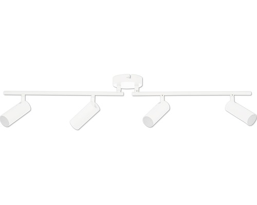 Taklampa med fyra spotlights