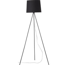 Golvlampa med stativ och lampskärm