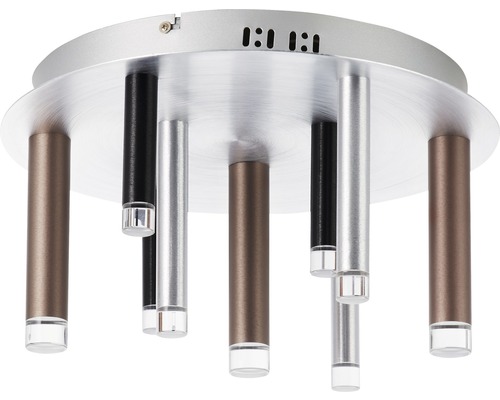 Taklampa med cylindriska element i olika utföranden