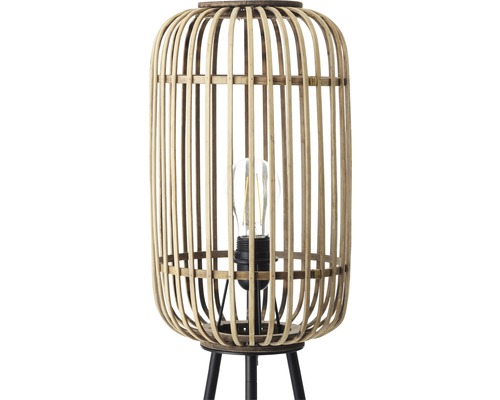 Golvlampa i rotting med tre ben
