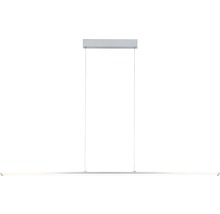Silverfärgad LED-hänglampa