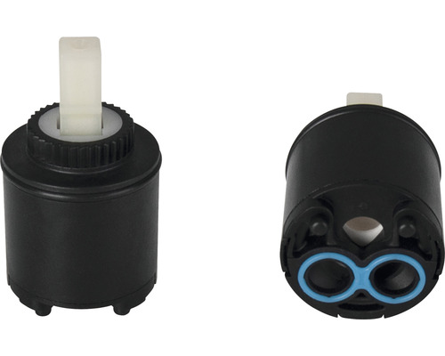 Keramisk insats för armatur, två vyer