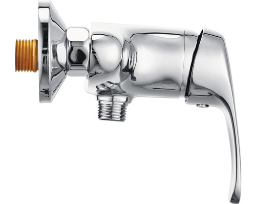 Vinkelventil med apparatanslutning